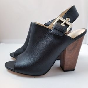 Nine West Orlanda Leather Mule and Heel

Slingback